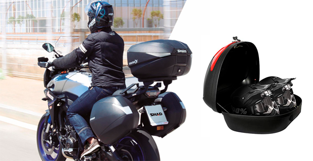 maletin para guardar casco de moto